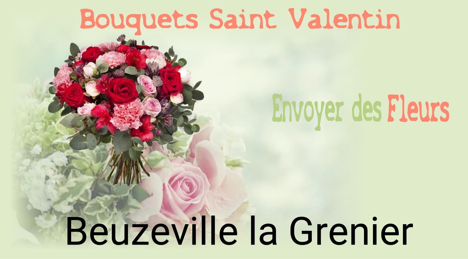 Roses de Saint-Valentin livrées à Beuzeville-la-Grenier